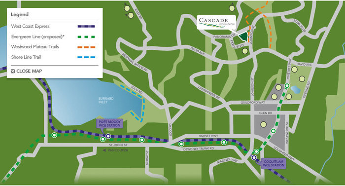 Cascade location map 1