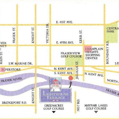 Lighthouse Terrace location map 1