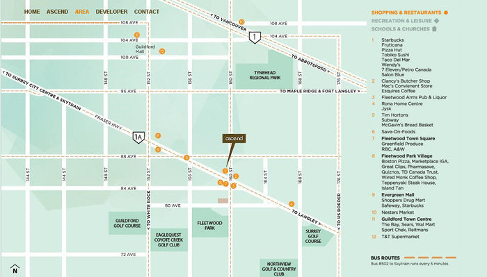 Ascend location map 1