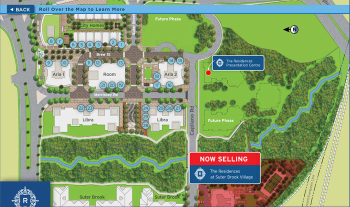 Aria 1 location map 2