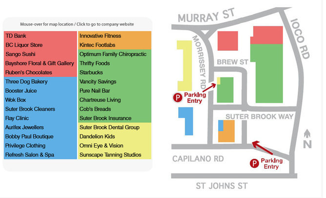 Suter Brook-city Homes location map 1