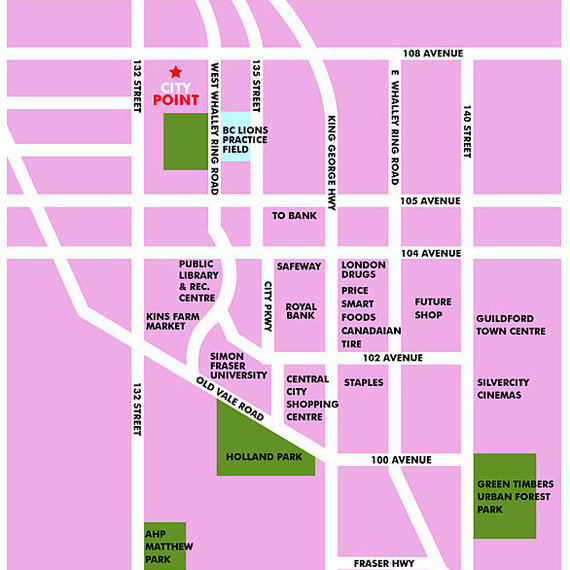 City Point location map 1