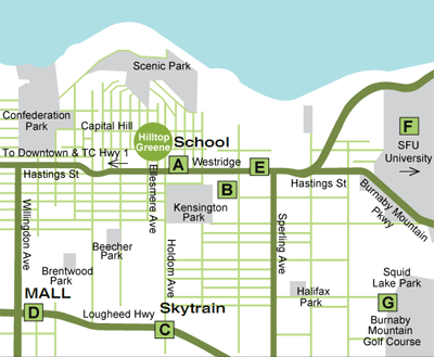 Holdom Greene location map 1