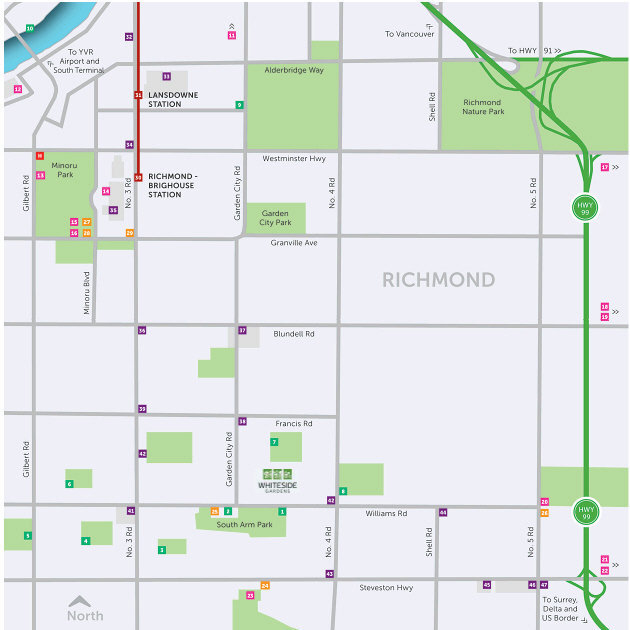 Whiteside Gardens location map 1