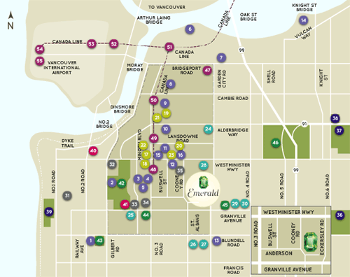Emerald location map 1