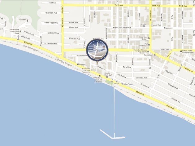 The Sausalito location map 1