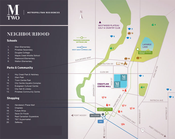 Mtwo By Cressey location map 1