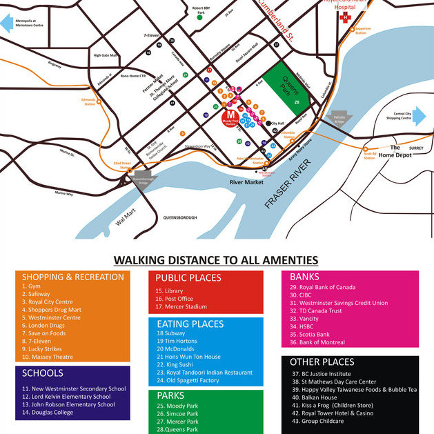 Moody Park Homes location map 1