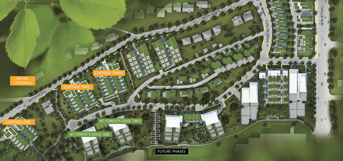 At Forest's-Edge One Evelyn location map 1
