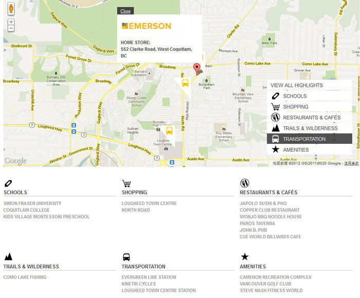 Emerson location map 1