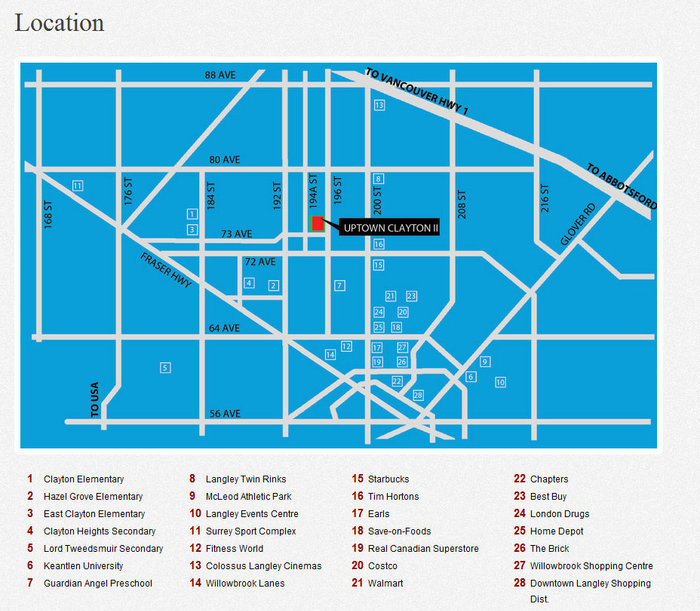 Uptown 2 location map 2