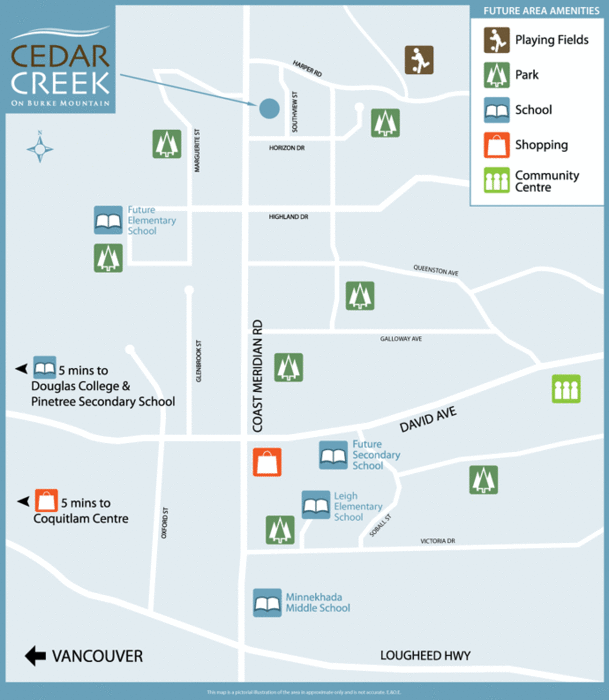 Cedar Creek location map 2
