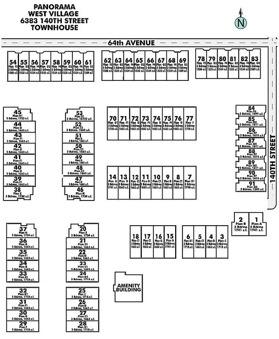 Panorama West Village location map 1