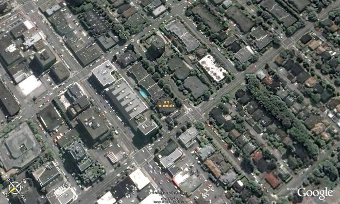 Stanford Court location map 3