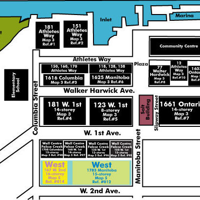 The Residences At West location map 1