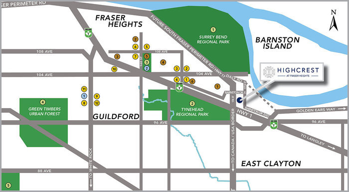 Highcrest location map 1