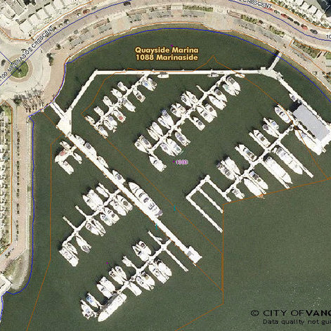 Quayside Marina location map 2