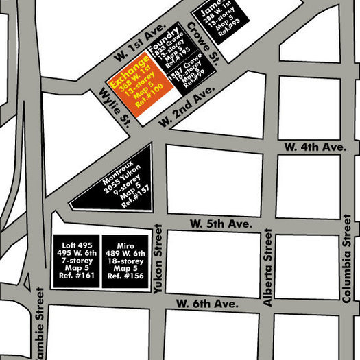 Exchange location map 1