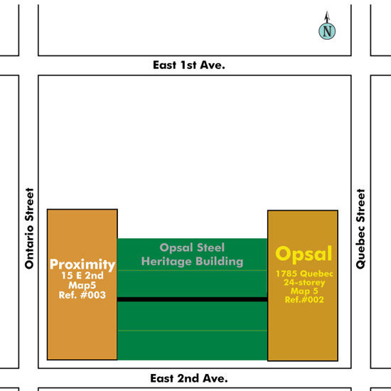 Proximity location map 1