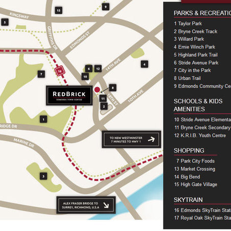 Red Brick location map 1