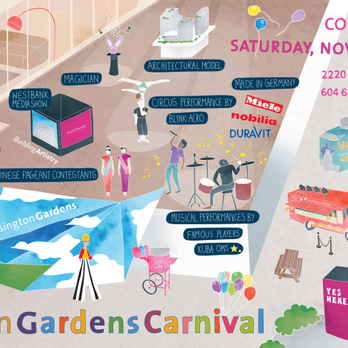 Kensington Gardens location map 2