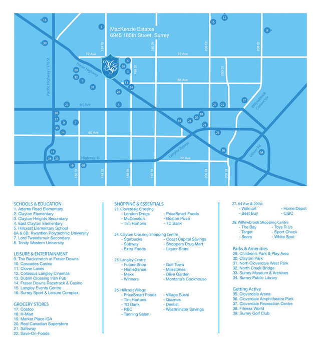 Mackenzie Estates location map 2
