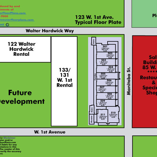 Compass At The Village location map 3
