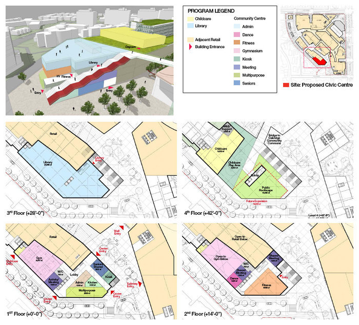 Oakridge Center Redevelopment location map 4