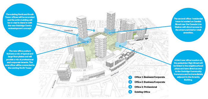 Oakridge Center Redevelopment location map 8