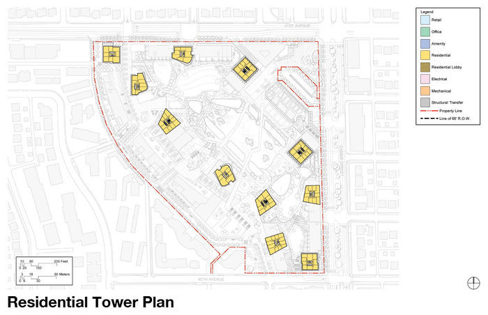 Oakridge Center Redevelopment location map 12