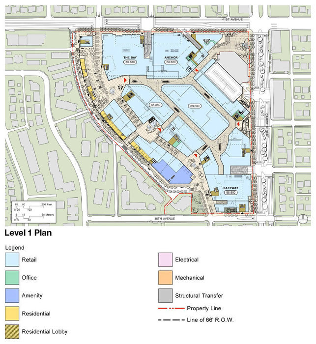 Oakridge Center Redevelopment location map 5