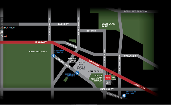 MET2 location map 2