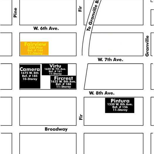 The Fairview location map 2