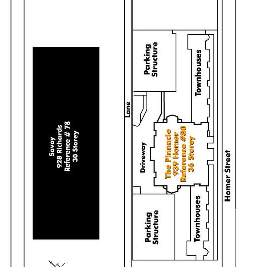 The Pinnacle location map 1