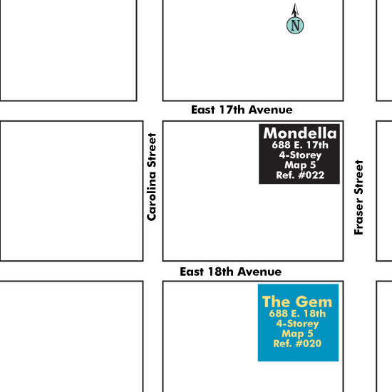 The Gem location map 1