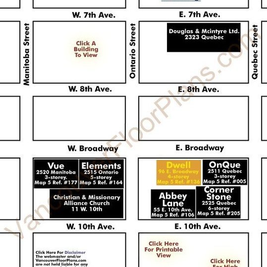 Dwell location map 1