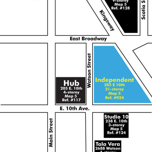 The Independent location map 2