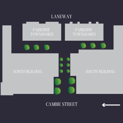 Parc Elise South Building location map 1
