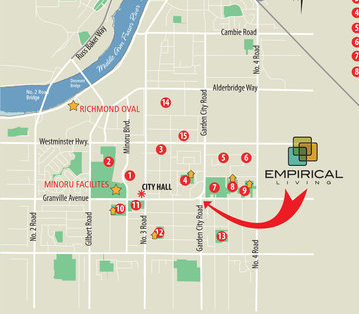 Empirical Living location map 1