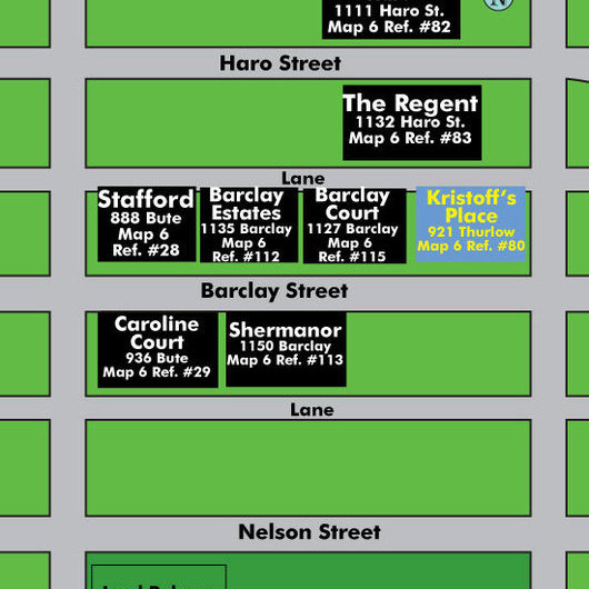 Kristoff's Place location map 1