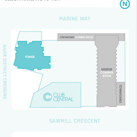 One Town Centre location map 1