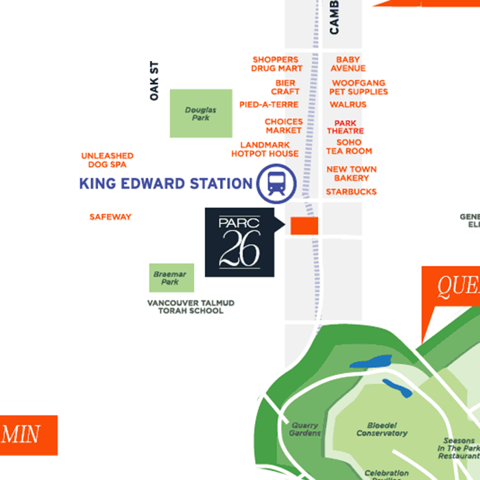 Parc 26 location map 1
