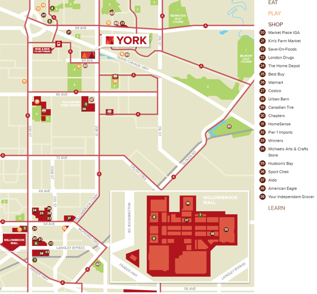 York by Mosaic location map 4