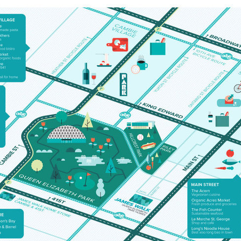 James walk location map 1
