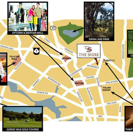 The Shire location map 1