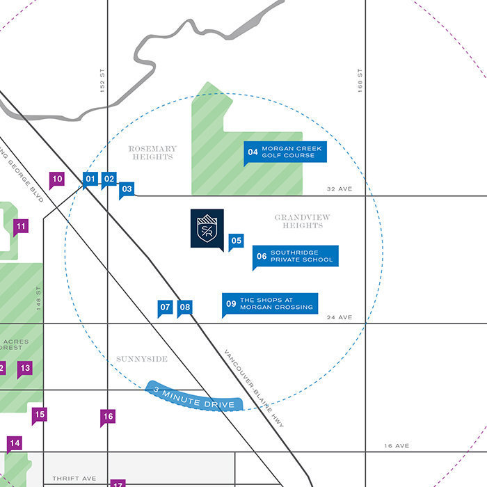 South Ridge Club Willsbrook location map 1