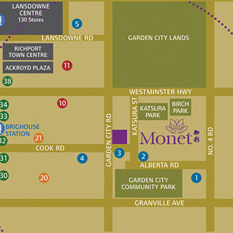 Monet location map 1