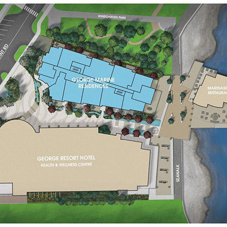 George Marine Residences location map 1