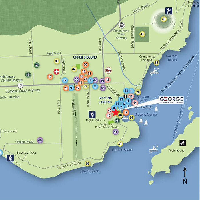 George Marine Residences location map 2