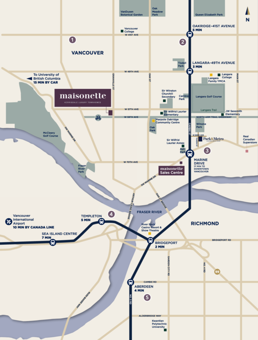 Maisonette location map 1